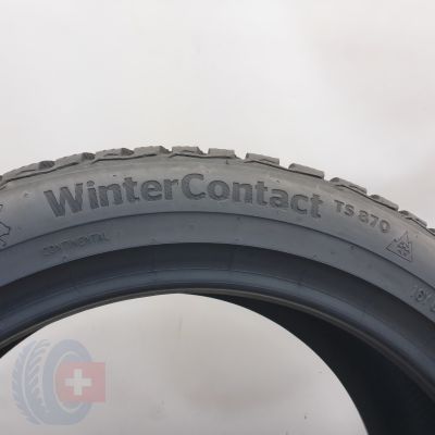 5. 225 45 17 2x CONTINENTAL 225/45 R17 91H WinterContact TS 870 Winterreifen 2023 8-7,5mm