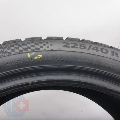 8. 225 40 18 4x CONTINENTAL 225/40 R18 92Y XL WinterContact TS 860 S RFT BMW Winterreifen  2022/23 Ungebraucht  