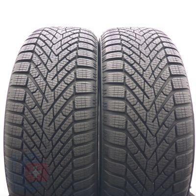  205 55 16 2x PIRELLI  205/55 R16 91H Winter Cinturato 2 Winterreifen 2022/23 8,2mm