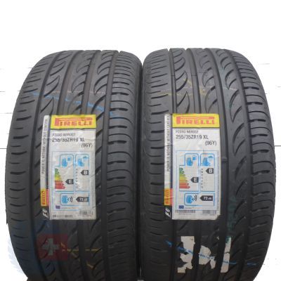 255 35 19 2x PIRELLI 255/35 R19 96Y XL PZero Nero GT Sommerreifen 2015, 2016 UNGENRAUCHT