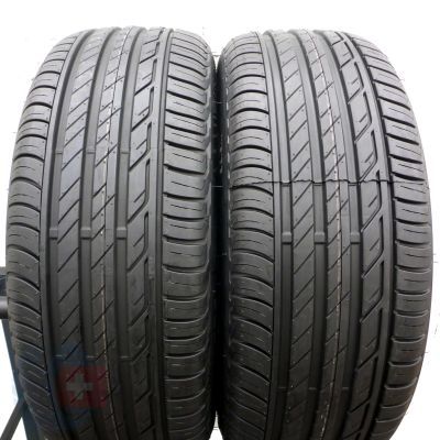 4. 215 55 16 4x BRIDGESTONE 215/55 R16 97W XL Driveguard RFT Sommerreifen 2017 VOLL WIE NEU 