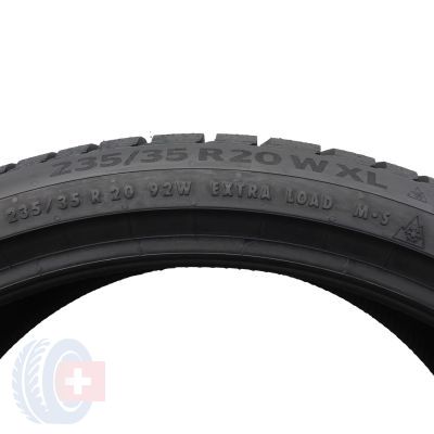 4.  235/35 R20 1x CONTINENTAL 235/35 R20 92W XL WinterContact TS 860 S Winrterreifen 2022 VOLL WIE NEU 
