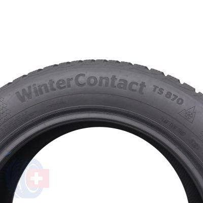 4. 1x CONTINENTAL 205/60 R16 92T WinterContact TS870 Winterreifen 6,8mm 2021