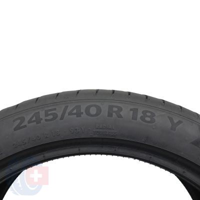 4. 245 40 18 2 x CONTINENTAL 245/40 R18 93Y PremiumContact 6 Sommerreifen 2022 6,2mm 