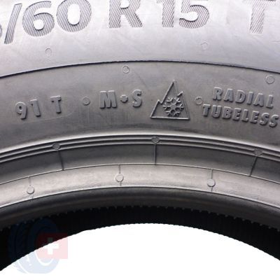 7. 205 60 15 2x CONTINENTAL 205/60 R15 91T WinterContact TS 860 Winterreifen 2019 VOLL WIE NEU