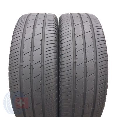 215 65 16C 2x CONTINENTAL 215/65 R16C 109/107T Vanco 2 Sommerreifen 7,2mm 2017