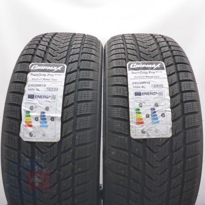 3. 245 50 19 4x GRIMPAX 245/50 R19  105V XL SuperGrip PRO Winter Winterreifen 2022 VOLL 