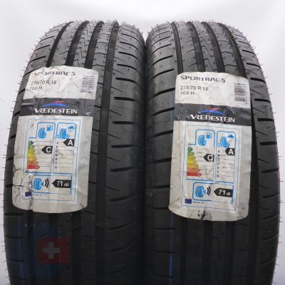 4. 215 70 16 4x VREDESTEIN 215/70 R16 100H Sportrac 5 Sommerreifen 2019 VOLL