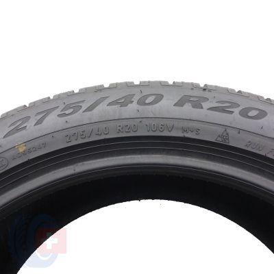 3. 275 40 20 1x PIRELLI 275/40 R20 106V XL RUNFLAT Scorpion Winter Winterreifen 2022 6,7mm