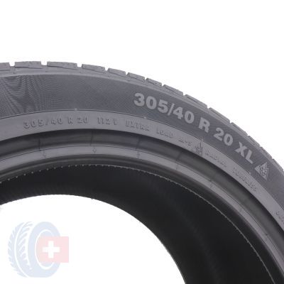 2. 1 x CONTINENTAL 305/40 R20 112V N0 ContiWinterContact TS830 P SUV Winterreifen 2022 6,8mm