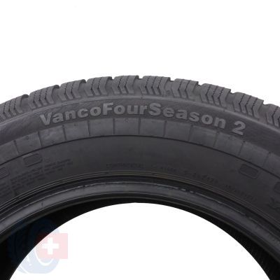 6. 205 65 16C 2x CONTINENTAL 205/65 R16C 107/105T VancoFourSeasons 2 Ganzjahresreifen 8mm 2022