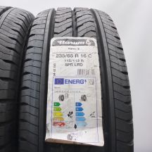 2.  235 65 16C 2x BARUM 235/65 R16C 115/113R Vanis 3 Sommerreifen 2023 VOLL WIE NEU