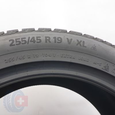 6. 255 45 19 4x CONTINENTAL 255/45 R19 104V XL WinterContact TS 860 S Winterreifen  255/45 R19 2022/23 7,2-6,2mm