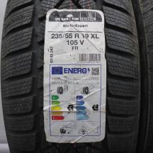 3. 235 55 19 2x UNIROYAL 235/55 R19 105V XL WinterExpert Winterreifen 2023 VOLL WIE NEU 