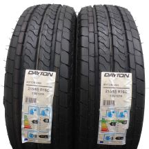 5. 4 x DAYTON 215/65 R16 C 109/107R VAN Sommerreifen  2018 VOLL WIE NEU 