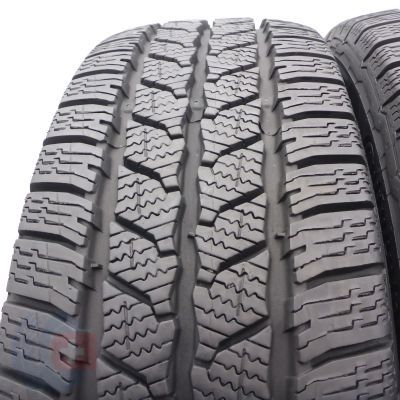 3. 205 65 16C 2x CONTINENTAL 205/65 R16C 107/105T VanContact Winter Winterreifen  2022 9,8-9,6mm