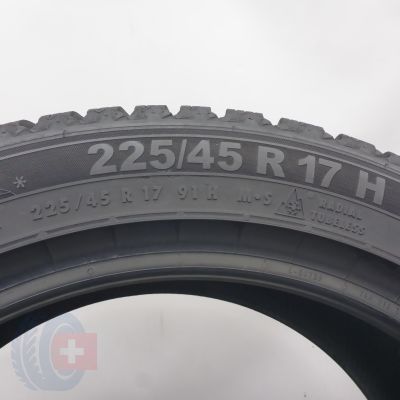 7.  225 45 17 4x SEMPERIT 225/45 R17 91H Speed-Grip 5 Winterreifen 2024/25 8-7,8mm WIE NEU