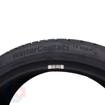 7. 225 45 19 4x CONTINENTAL 225/45 R19 96V XL WinterContact TS870P Winterreifen 2022 VOLL Wie Neu