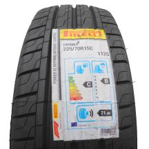 225 70 15C 1x PIRELLI 225/70 R15C 112/110S Carrier Sommerreifen 2021 VOLL Wie Neu