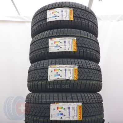 225 40 18 4x PIRELLI 225/40 R18 92V XL Winter Sottozero 3 A01 Winterreifen 2025 VOLL WIE NEU 