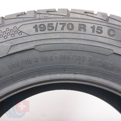 6. 195 70 15C 4x CONTINENTAL 195/70 R15C 104/102R ContiVanContact 100 Sommerreifen 2021, 2022