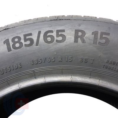 3. 1 x CONTINENTAL 185/65 R15 88T EcoContact 6 Sommerreifen 2018 WIE NEU VOLL