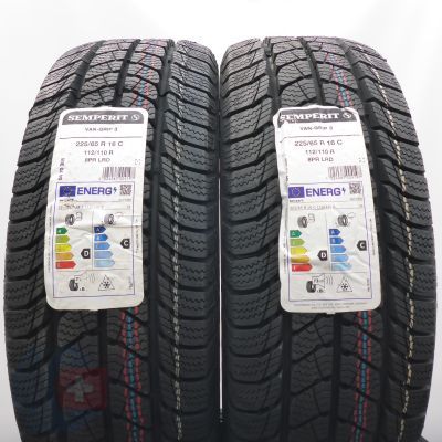 5. 225 65 16C 4x SEMPERIT 225/65 R16C 112/110R Van-Grip 3 Winterreifen 2024/25 VOLL WIE NEU 