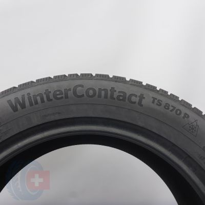3. 235 55 19 1x CONTINENTAL 235/55 R19 105T XL WinterContact TS 870 P Winterreifen 2024 7,8mm WIE NEU