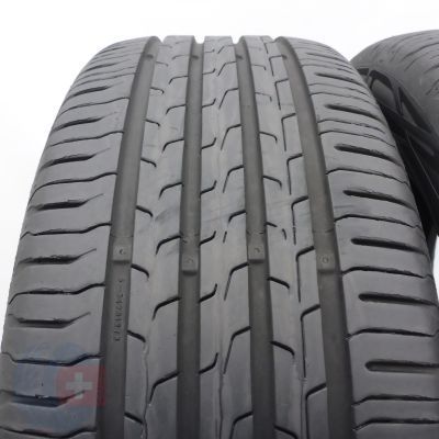 2. 205 55 16 2x CONTINENTAL 205/55 R16 91W EcoContact6 Sommerreifen 2021 6,2mm