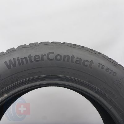 7. 195 65 15 2x CONTINENTAL 195/65 R15 95T XL WinterContact TS870 Winterreifen 2023 6,5mm