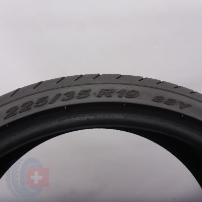 4. 225 35 19 2x PIRELLI 225/35 R19 88Y XL PZero Sommerreifen 2018, 2024 6,2-6,8mm