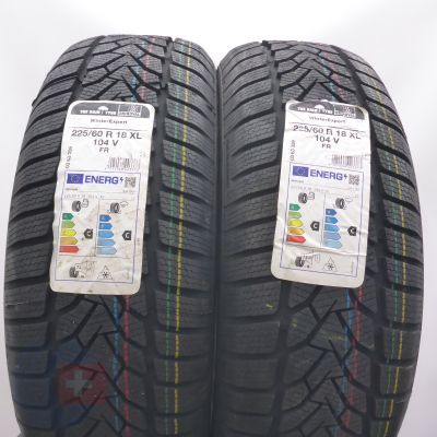 225 60 18 2x UNIROYAL 225/60 R18 104V XL WinterExpert Winterreifen 2022 VOLL 