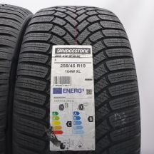 2.  255 45 19 2x BRIDGESTONE 255/45 R19 104W XL Blizzak 6 Winterreifen 2024 VOLL WIE NEU 