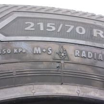 2. 215 70 15C 2x BARUM 215/70 R15C 109/107R Snovanis3 Winterreifen 2023 WIE NEU VOLL