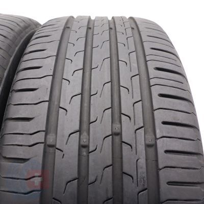 2. 195 50 16 4x CONTINENTAL 195/50 R16 88V XL EcoContact 6 Sommerreifen 6mm 2020