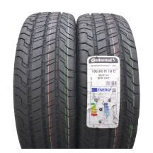 4. 195 60 16C 4x CONTINENTAL 195/60 R16C 99/97H ContiVanContact 100 Sommerreifen 2022 VOLL WIE NEU