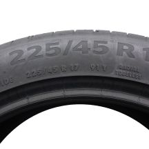 5. 4 x CONTINENTAL 225/45 R17 91Y PremiumContact 6 Sommerreifen 2017, 2021 6,2-6,8mm