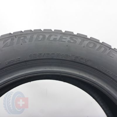 6. 185 60 16 4x BRIDGESTONE 185/60 R16 90H XL Blizzak LM001 Winterreifen 2023 8,2-7,8mm