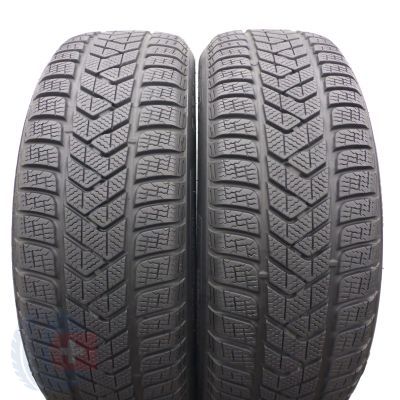 4. 215 55 18 4x PIRELLI 215/55 R18 95H Sottozero 3 Winter 2021 Winterreifen 6,8-7,3mm