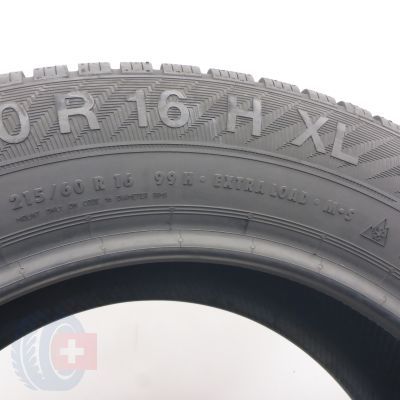 5. 215 60 16 2x GISLAVED 215/60 R16 99H XL Euro Frost 6 Winterreifen 2023 Ungebraucht  