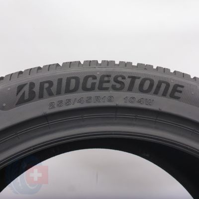 5. 255 45 19 4x BRIDGESTONE 255/45 R19 104W XL Blizzak 6 Winterreifen 2024 7,2-7,5mm