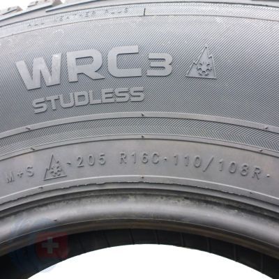 7. 205 80 16C 4x NOKIAN 205/80 R16C 110/108R WRC 3 Winterreifen 2016 VOLL Ungebraucht