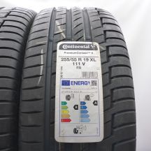 2. 255 55 19 4x CONTINENTAL 255/55 R19 111V XL PremiumContact 6 Sommerreifen 2022 UNGEBRAUCHT