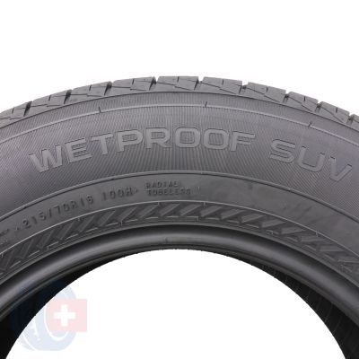 4. 1 x NOKIAN 215/70 R16 100H WetProof SUV Sommerreifen 2019 VOLL Wie Neu