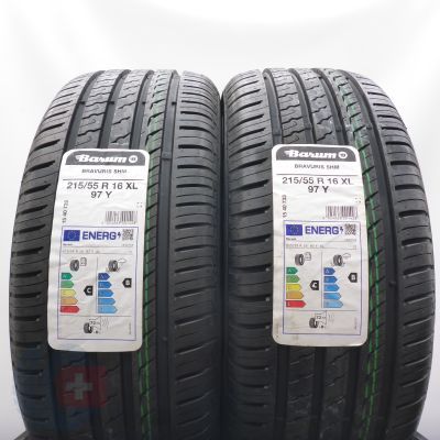 3. 215 55 16 4x BARUM 215/55 R16 97Y XL Bravuris 5HM Sommerreifen 2022 Ungebraucht  
