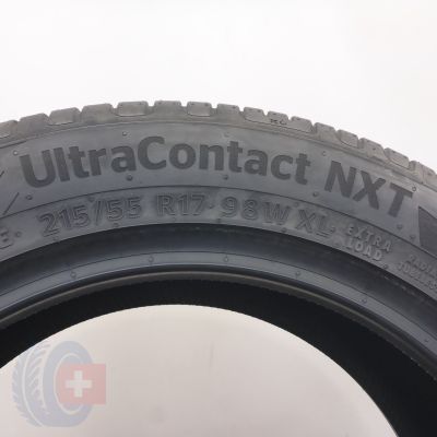 6. 215 55 17 4x CONTINENTAL 215/55 R17 98W XL UltraContact NXT Sommerreifen 2025 Ungebraucht  