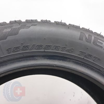 5. 155 65 14 2x NEXEN 155/65 R14 75T Nblue 4Season WH17 Ganzjahresreifen  2018/20 6,5mm