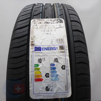 215 60 16 1x CONTINENTAL 215/60 R16 95V ContiPremiumContact 2 Sommerreifen 2026 Ungebraucht   