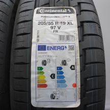 2. 205 55 19 4x CONTINENTAL 205/55 R19 97V XL PremiumContact6 Sommerreifen 2023 WIE NEU VOLL