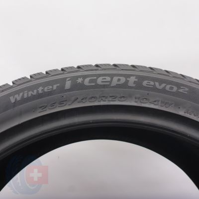 5. 265 40 20 2x HANKOOK 265/40 R20 104W XL Winter I cept evo2 Winterreifen 2020 8,2mm